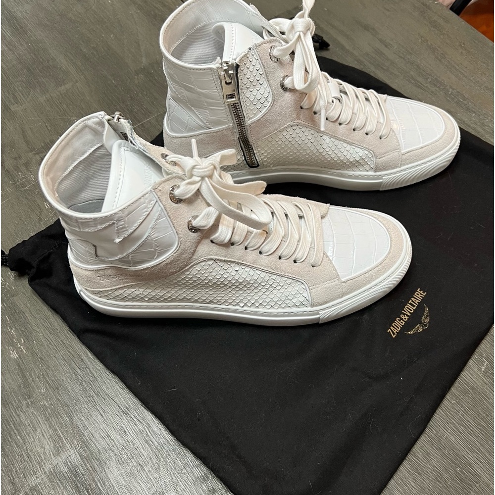 Zadig & Voltaire High Flash Lace up sneaker